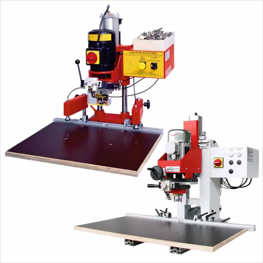 Boring and insertion machines - GANNOMAT Red Baron & Basica
