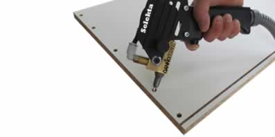 Handheld gun as glue and dowel inserter - GANNOMAT Selekta - Options