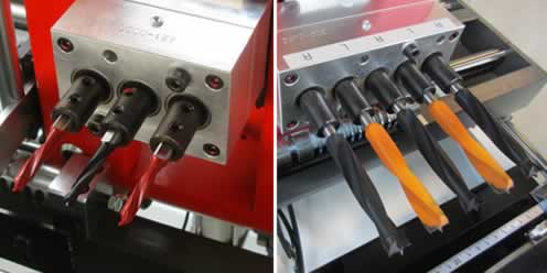 Framedrilling- and Mortisingmachine - GANNOMAT Junior 323 - Options