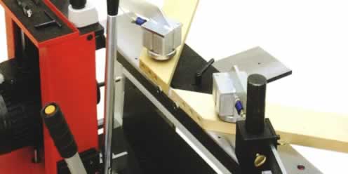 Framedrilling- and Mortisingmachine - GANNOMAT Junior 323 - Options