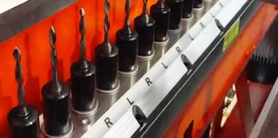 Machines pour le per�age en ligne double - GANNOMAT Vantage - Caract�ristiques et avantages