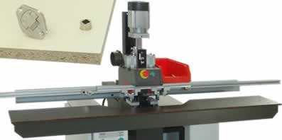 Hardware drill and insertion machine with magazine feeding for hinges and mounting plates - GANNOMAT Express Hinge - Options
