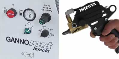 Applicateur de colle - GANNOMAT Injecta - Caractéristiques et avantages