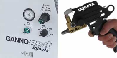 Electronically controlled glue inject applicator - GANNOMAT Injecta HD - Features and Benefits