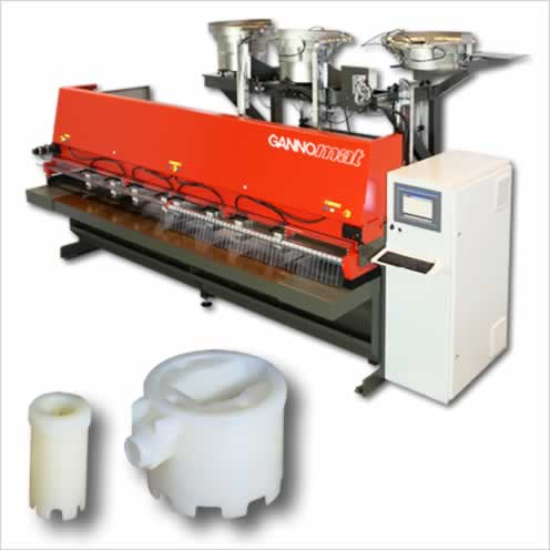 Processing of COLDMELT&reg;-dowels - GANNOMAT